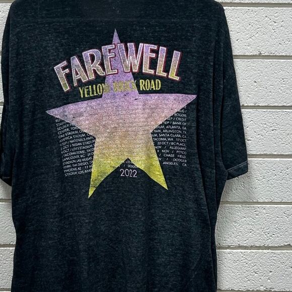 Elton John Farewell Yellow Brick Road Tour Band Tee size XXL - Picture 6 of 9